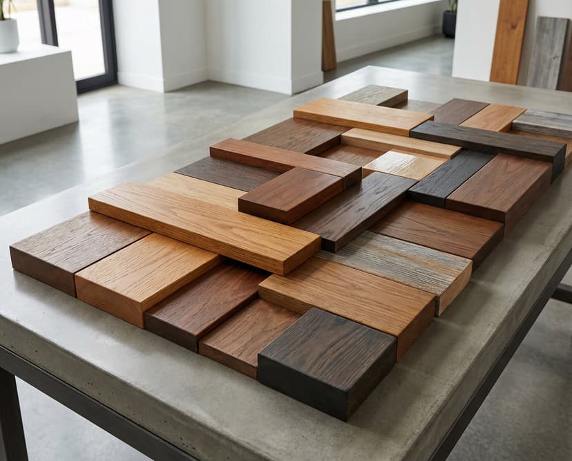 Custom wood finish coating and specialty processes